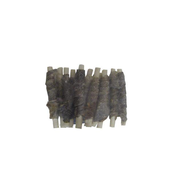 TailSwingers Deli Sticks priboljšek za pse - surova koža ovita v ribjo kožo