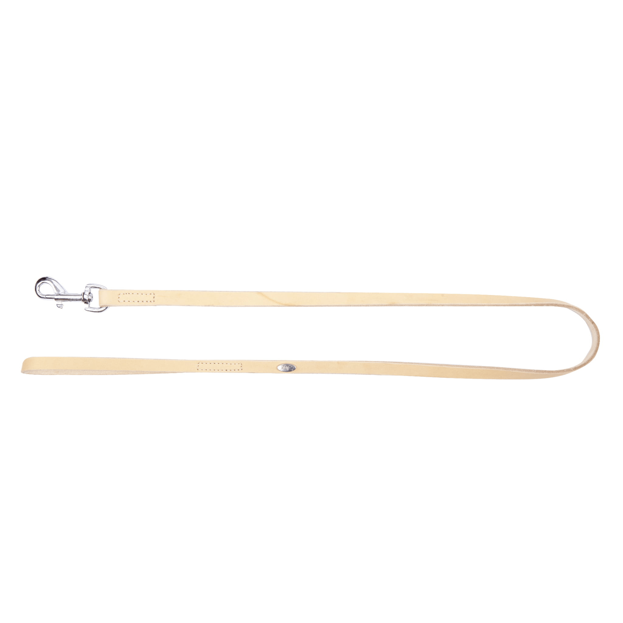 natur Usnjen povodec KLASIK šivan