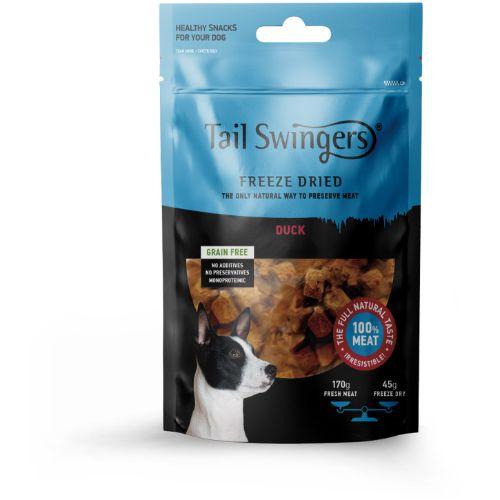 FREEZE_DRY_DUCK_DOG TAILSWINGERS suho zmrznjen priboljšek 100% meso race