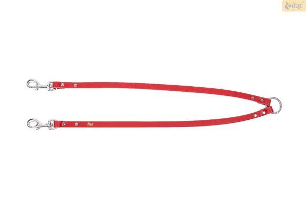 Usnjen povodec za 2 psa - Twinner