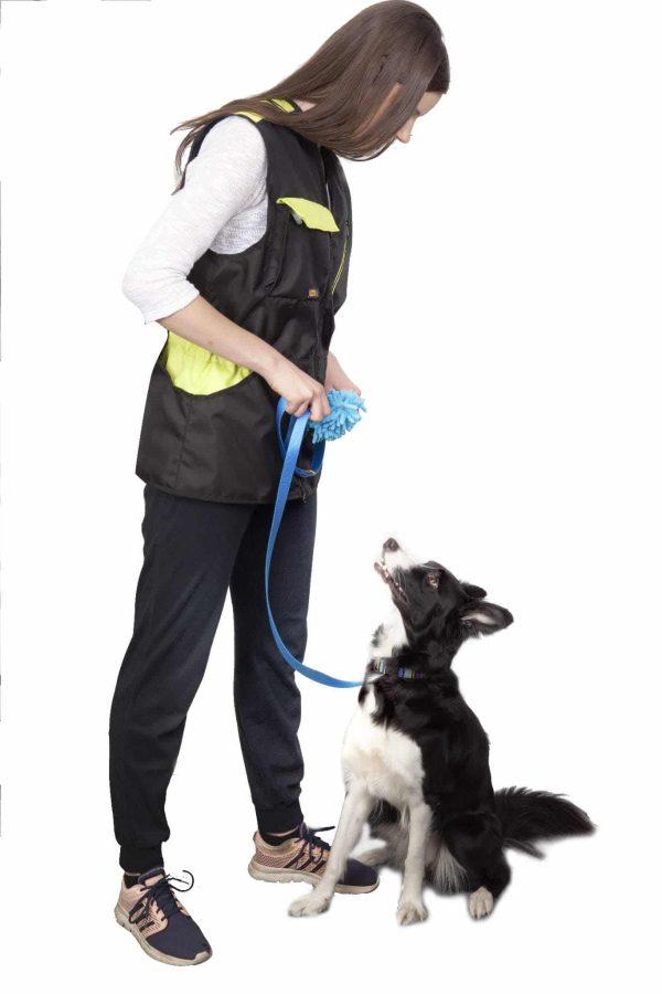 Povodec za psa z vpeto MOP igračo