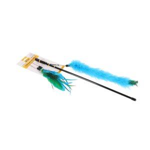 Alternative view of Mačja igrača - igralna palica s tremi zamenljivimi obeski