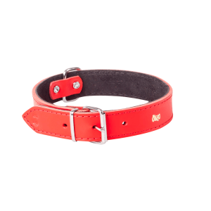 Usnjena ovratnica CLASSIC široka