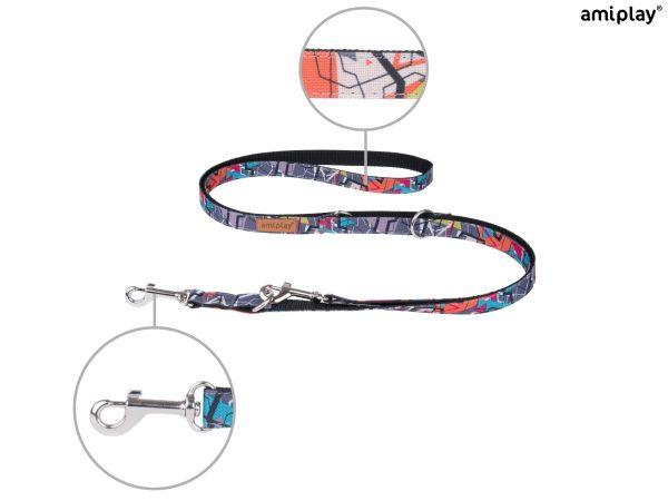 Nastavljiv povodec 6 v 1 Adventure