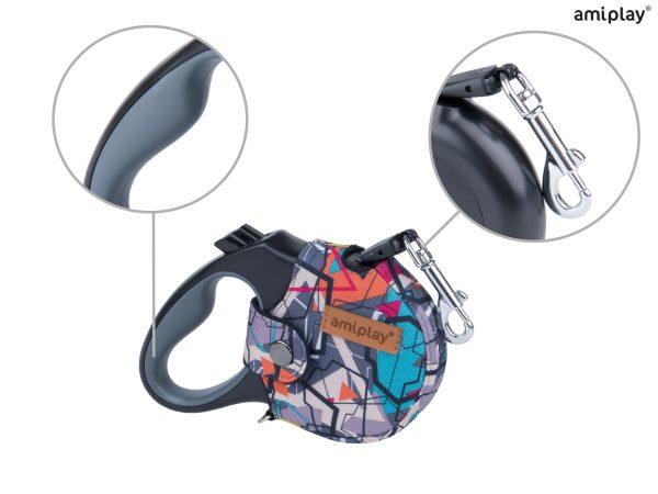 Avtomatski povodec INFINI s prevleko Adventure