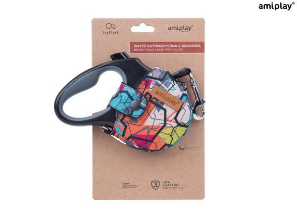 Avtomatski povodec INFINI s prevleko Adventure