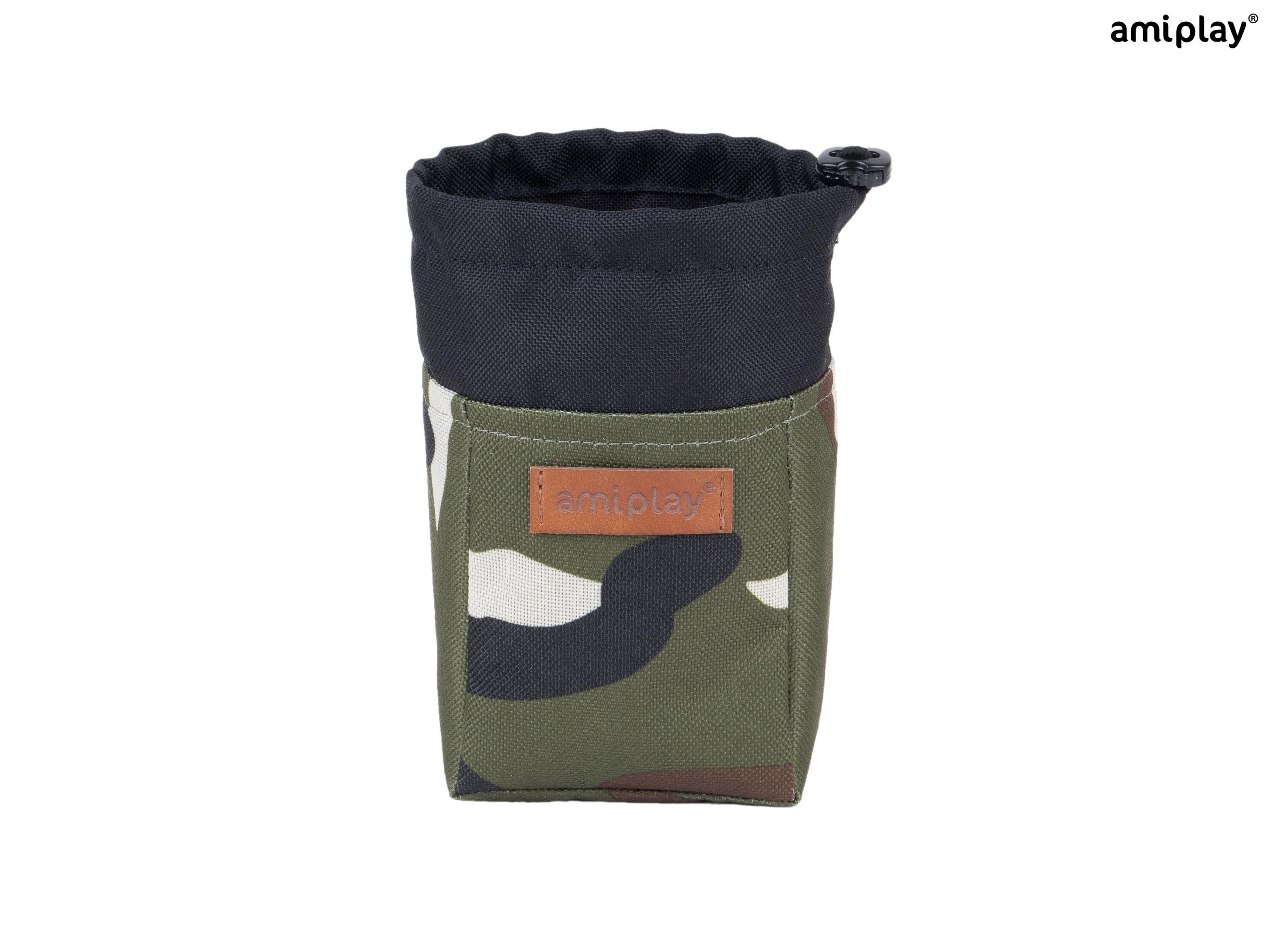 amiplay_Adventure_Treats_dispenser_Camo_01 Torbica za priboljške Adventure