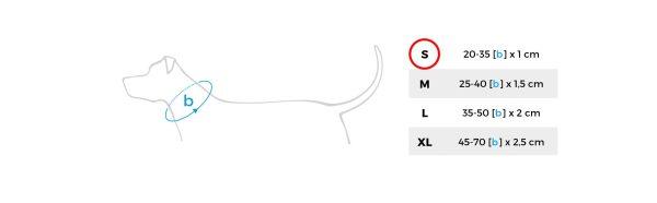 Nastavljiva ovratnica Basic