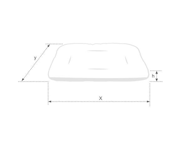 Pravokotna blazina Basic