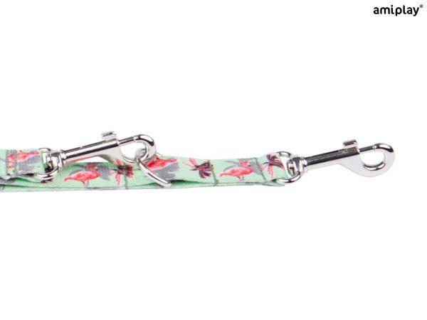 Nastavljiv povodec 7 v 1 BeHappy Flamingo