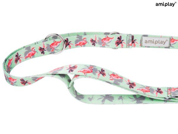 Nastavljiv povodec 7 v 1 BeHappy Flamingo