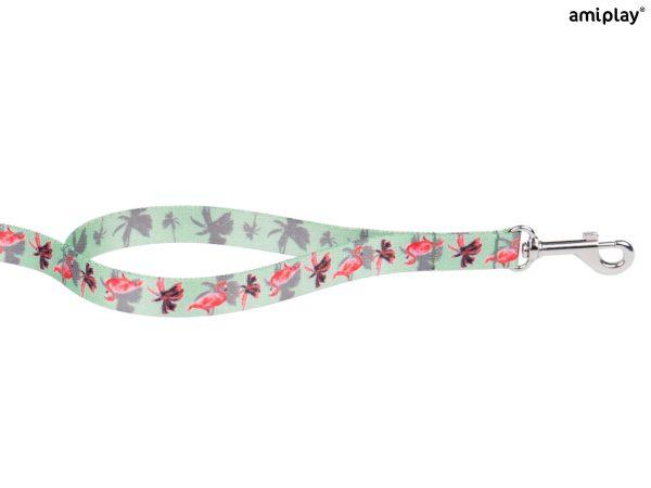 Povodec za psa BeHappy Flamingo