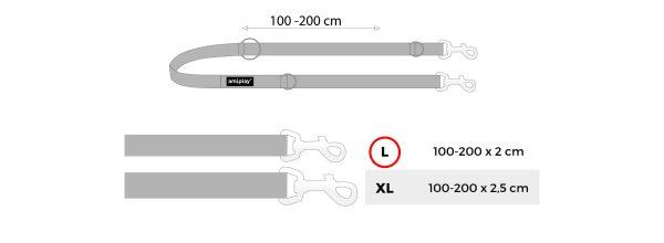 Nastavljiv povodec 6 v 1 Cambridge