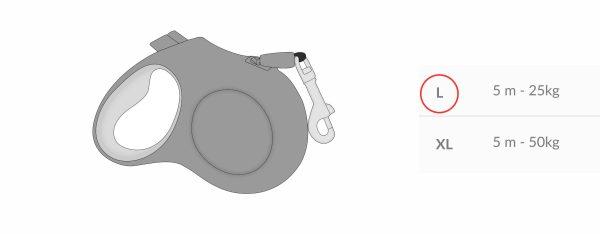 Avtomatski povodec INFINI s prevleko Cambridge