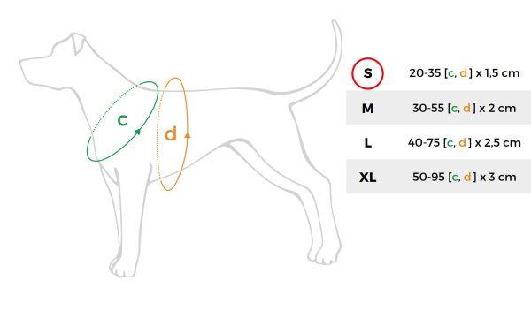 Nastavljiva oprsnica EASY GO Cotton