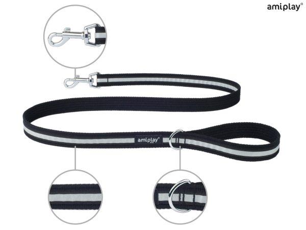 Povodec za psa Cotton Shine