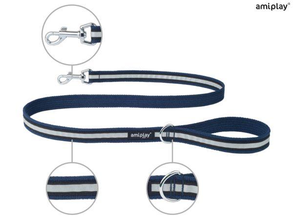 Povodec za psa Cotton Shine