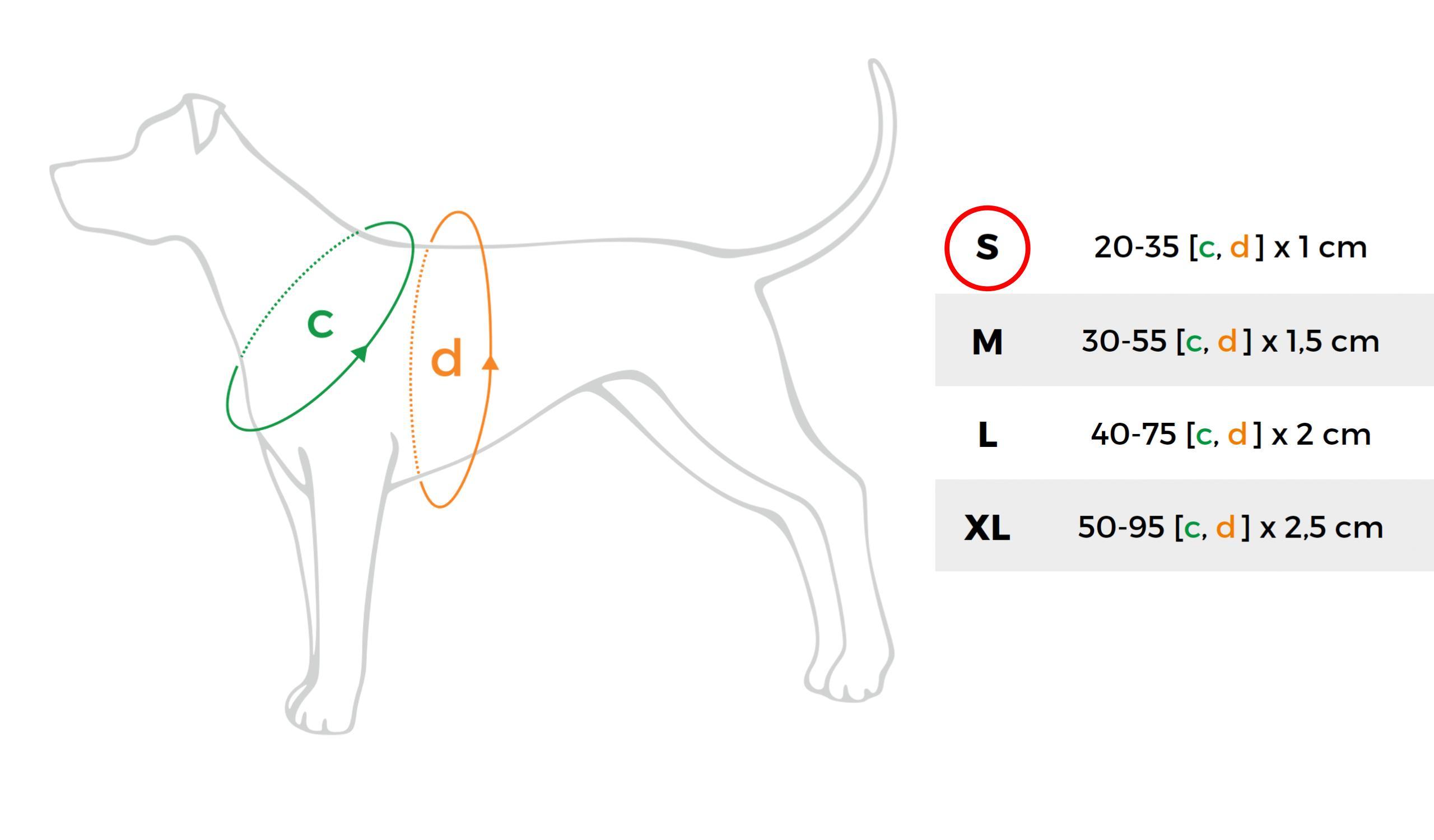 Nastavljiva oprsnica Denim - slika 3