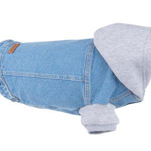 jeans jakna s kapuco