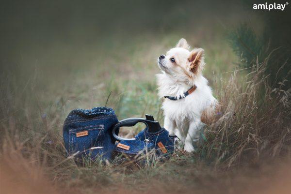 Torbica za drečke (vrečke za kakce) Denim