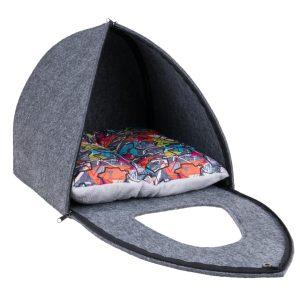 Alternative view of Hiška iz filca Igloo Quick Press 2v1 Hygge