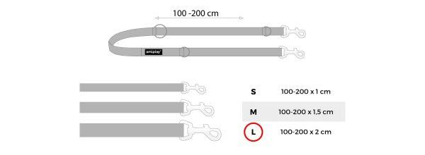 Nastavljiv povodec 6 v 1 Joy