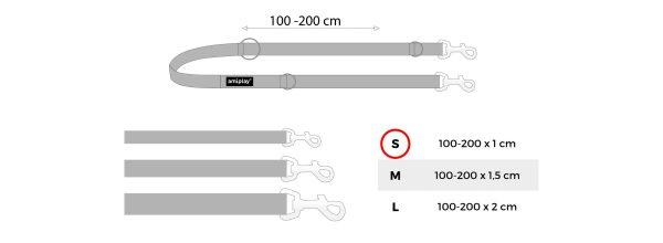 Nastavljiv povodec 6 v 1 Joy