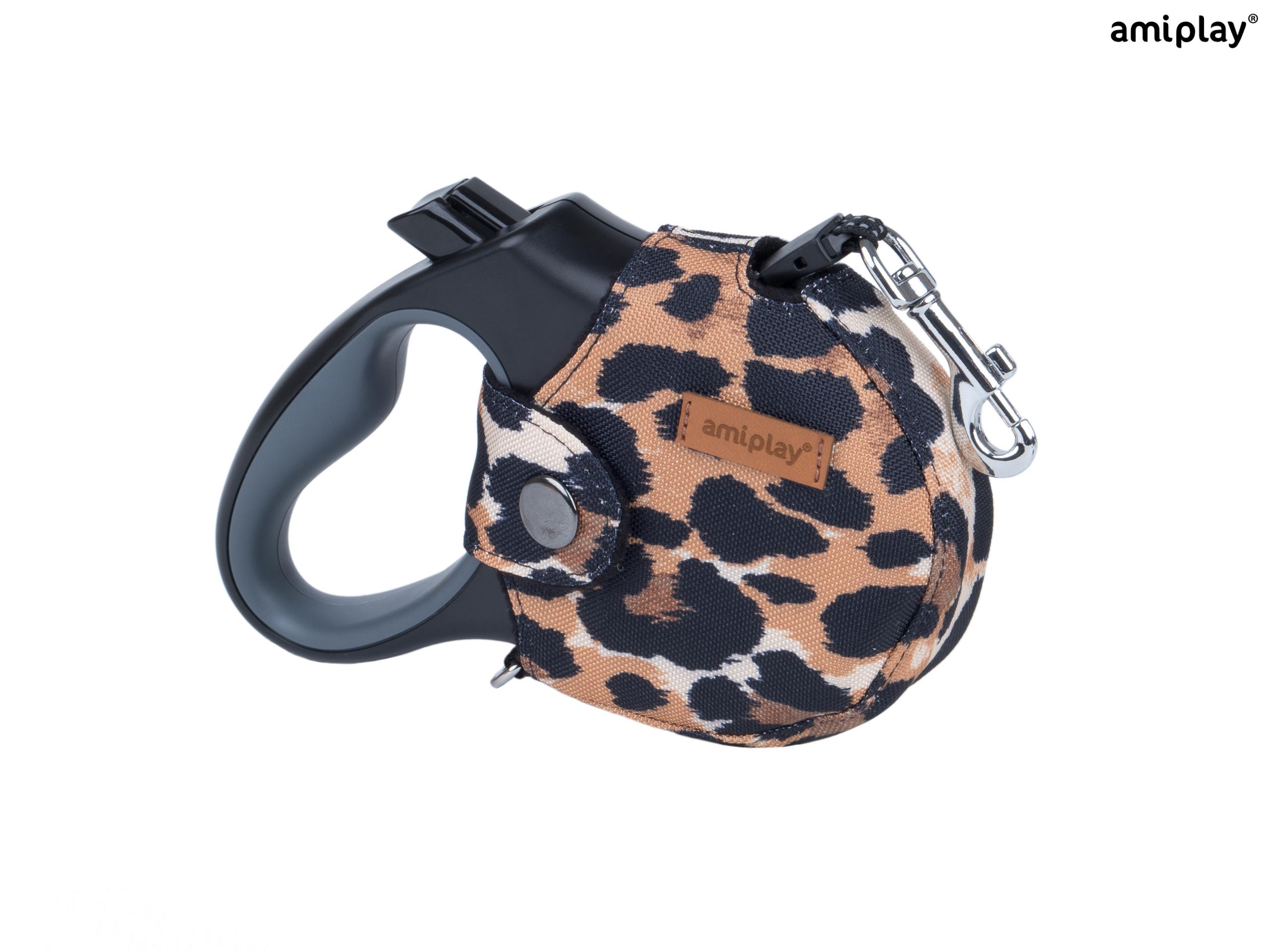 Avtomatski povodec INFINI s prevleko Safari