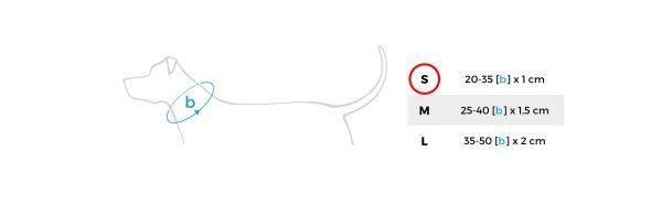 Nastavljiva ovratnica Twist