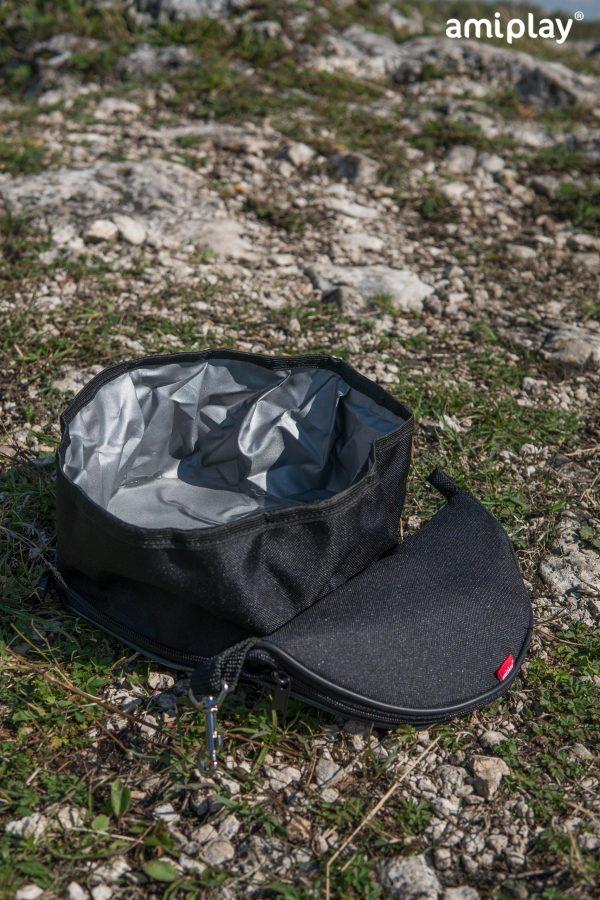 Potovalni zabojnik za pasjo hrano amiTravel