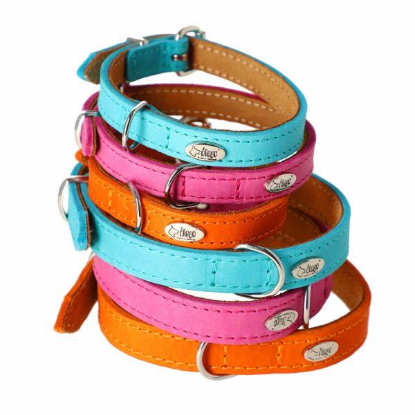 Ovratnica iz PREMIUM mehkega usnja