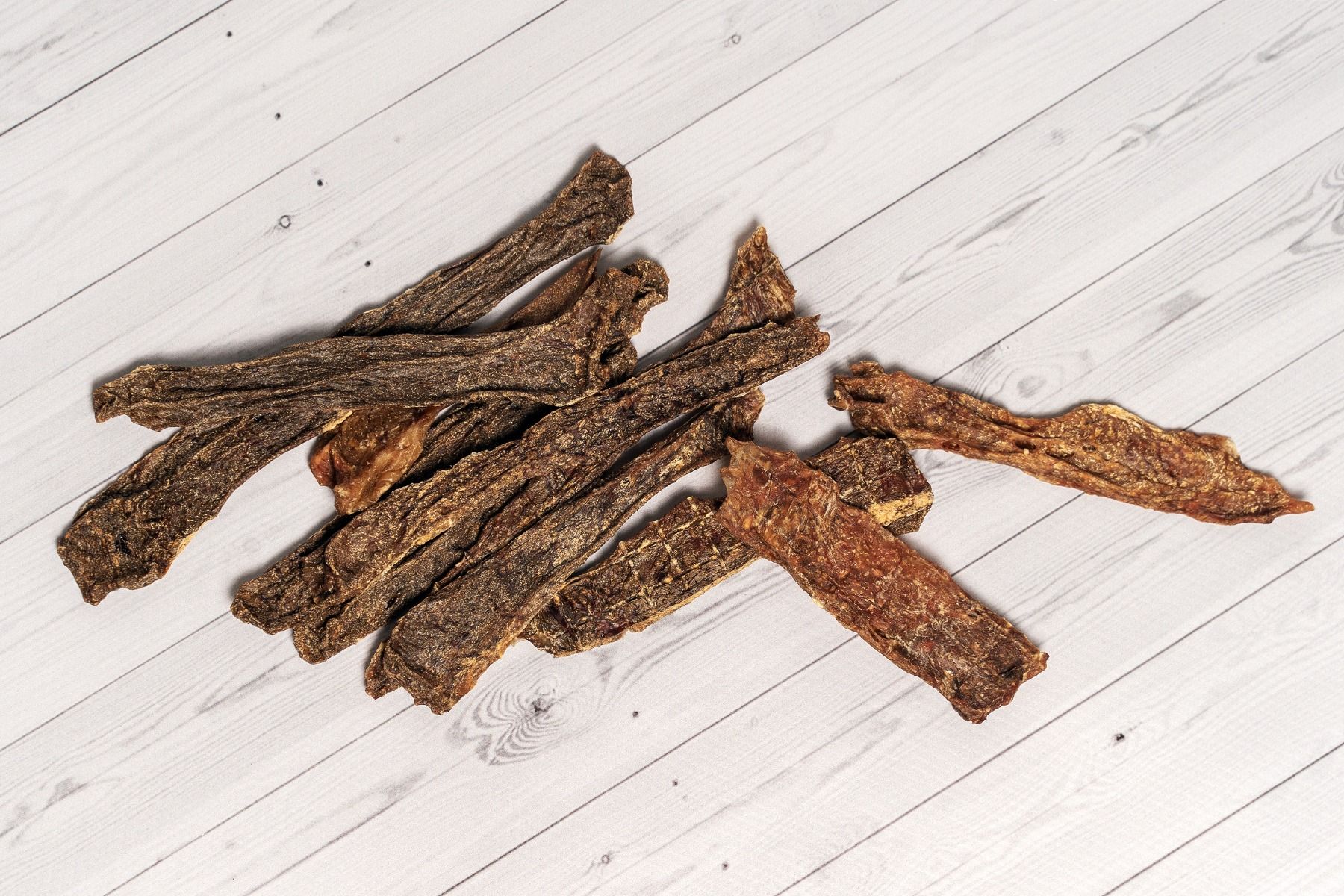 Pasji priboljšek posušeni trakovi govejega vimena 1000g - slika 3