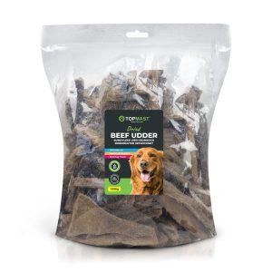 Pasji priboljšek posušeni trakovi govejega vimena 1000g