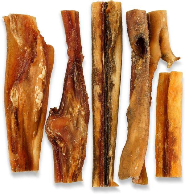 Pasji priboljšek posušena goveja koža - goveje lasišče 15cm 1kg