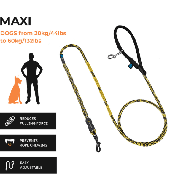 IdeaLeash Trekking povodec proti vlečenju MAXI