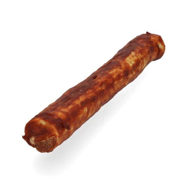 Pasji priboljšek KOLAGEN žvečilna palica z lososom XL 22,5cm - 105g